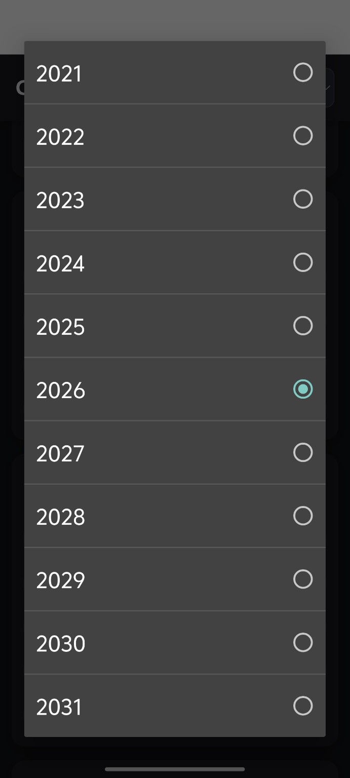 Calendar app screenshot 2